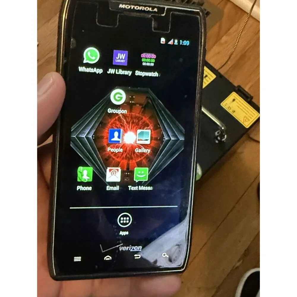 Original Black Motorola Droid Razr XT912 Maxx Verizon 4G LTE 16gb Memory